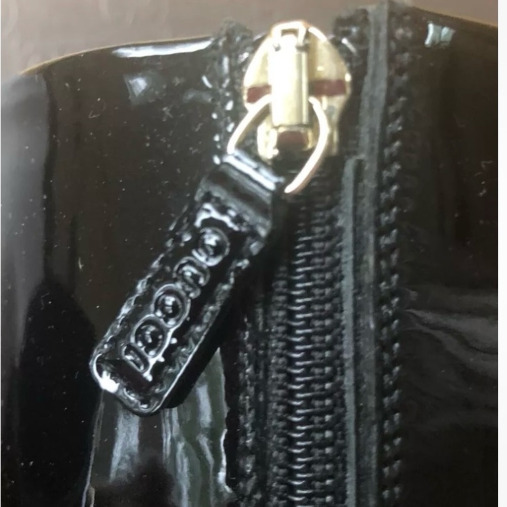 Gucci black pant leather 2 inch booties in the box - Picture 3 of 12